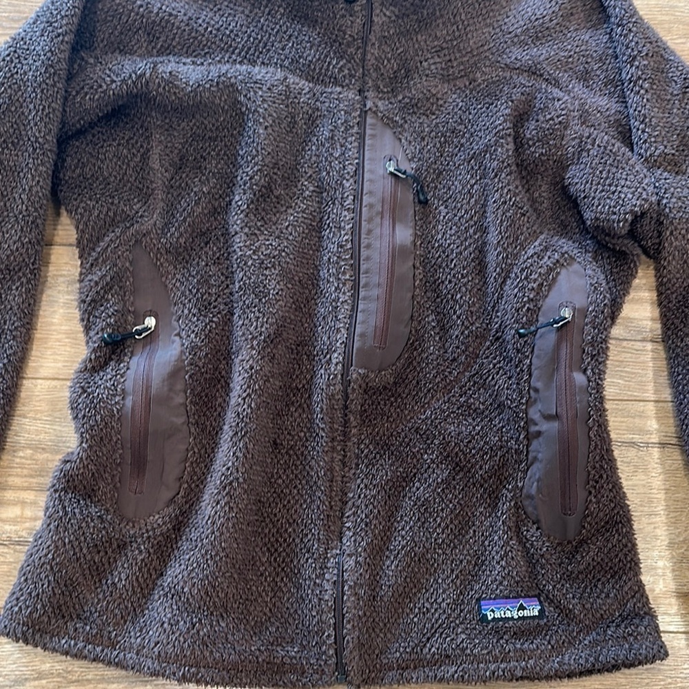Patagonia Women's Brown Fleece Jacket Size Small - Picture 3 of 6